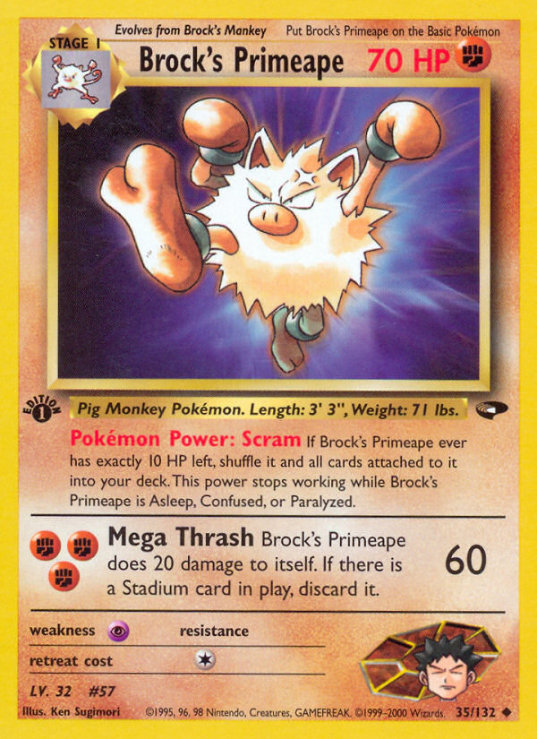 Brock's Primeape